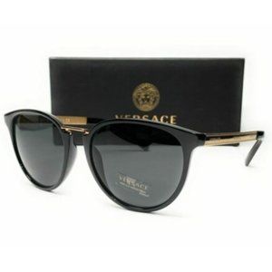 Versace Women's Black Round Sunglasses!